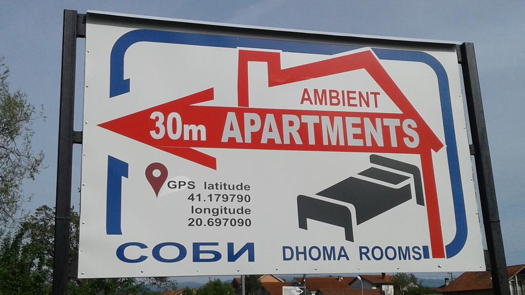 Ambient Apartments Struga Exteriör bild